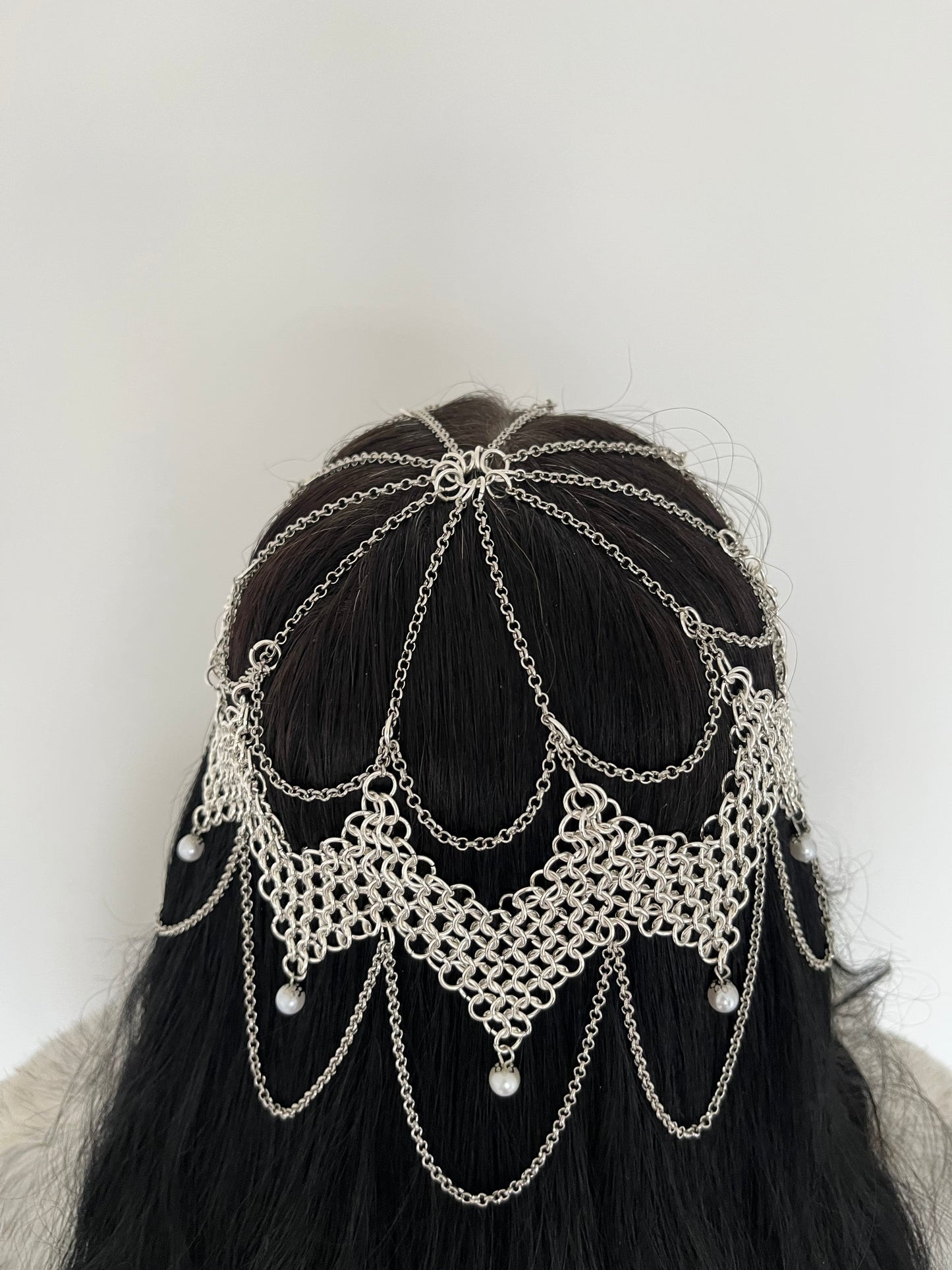 Chainmaille Headpiece - Made to Order