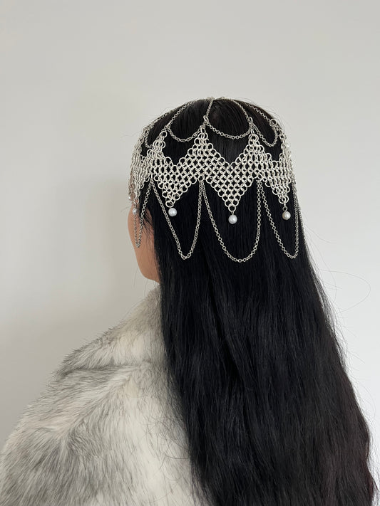 Chainmaille Headpiece - Made to Order