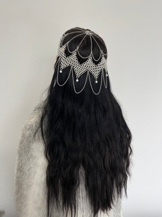Chainmaille Headpiece - Made to Order